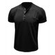 thumbnail image 4 of pstuiky camisetas de hombre, Blusa de manga corta con cuello vuelto, bolsillos y botones de color liso para hombre camisetas de hombre xxl, 4 of 5