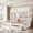 White, variant on Harper & Bright Designs Double Twin Size Platform Bed with Storage Drawers and Shelves, House Platform Bed Frame with Support Slats, Natural