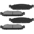 thumbnail image 2 of Afa Motors Front Brake Pads w/Hardware Kits Fits Ford Explorer Flex Taurus, Lincoln MKS MKT-Ceramic Brake Pads-4 Pack Fits select: 2011-2012 FORD EXPLORER XLT, 2010-2016 FORD TAURUS SEL, 2 of 5