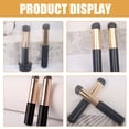 thumbnail image 4 of WRISTBIQUE 2Pcs Black Silicone Lip Balm Applicator Brushes with Round Soft Tips and Portable Case for Makeup Use, 4 of 8
