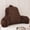 Coffee, variant on Large Reading Pillow for Adults, Back Support Pillow for Sitting Up in Bed with Arms, Couch for Lounging Bedrest, Hot Pink