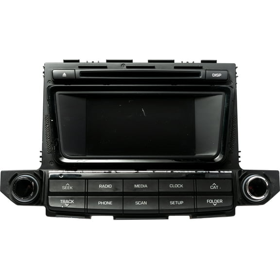 Restored 20162017 Hyundai Tucson AM FM Radio Single CD Bluetooth Satellite 96180D31004X (Refurbished)