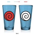 thumbnail image 2 of Naruto Blue Cold Changing Rasengan Drinking Glass, 16 oz, by Just Funky - Shadow Clone Jutsu, Uzamaki, Wind Style, Leaf Village, Ninja, Anime, 2 of 5
