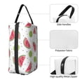 thumbnail image 3 of Goofa Watermelon And Kiwi Printed Toiletry Bag with Handle,Large Capacity Travel Makeup Cosmetic Bag for Women, Carry on Airport Airline Compliant Bag, 3 of 9