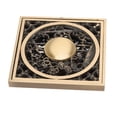 thumbnail image 4 of Drenaje De Piso De Baño, Drenaje De Piso De Acero Inoxidable De Cobre Drenaje Rápido A Prueba De Olores Cuadrado A Prueba De Insectos Para Balcón ANGGREK Shower Drain Set, 4 of 8