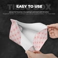 thumbnail image 5 of Lsque Rabbit And Cherry Printed Long Tissue Box Cover Holder, Facial Paper Organizer Dispenser,Triangle with Bottom Belt, PVC Leather Decorative Organizer, 5 of 9