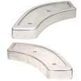 thumbnail image 3 of Harris Kayot Pontoon Boat Corner Light Housings | Pods Aluminum (Set of 2), 3 of 5