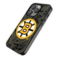 thumbnail image 2 of Keyscaper Black Boston Bruins Paisley iPhone Magnetic Bump Case, 2 of 7