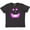 Vintage Black, variant on Toothy Grin Pumpkin Face in Grape Purple Glow Youth T-Shirt