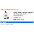 thumbnail image 2 of Ignition Switch - Compatible with 2003 - 2014 Mitsubishi Outlander 2004 2005 2006 2007 2008 2009 2010 2011 2012 2013, 2 of 3