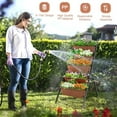 thumbnail image 6 of WEGFTDUOP 5-Tier Vertical Raised Garden Bed with 5 Planter Boxes - Freestanding Metal Planter for Vegetables, Herbs & Flowers Seeds Patio Balcony Greenhouse, 6 of 7