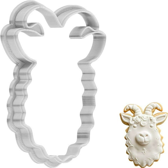 Goat Cookie Cutter 4 Inch Made in USA by WONDERTORY