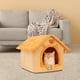 thumbnail image 5 of Casa para perros y gatos, refugio portátil para mascotas, cálida, para césped, pasillo, dormitorio M, 5 of 7