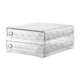 thumbnail image 3 of 2 Layer Egg Holder Egg Storage Container with Handles Stackable Egg Fresh Storage Box Egg Tray for Countertop Fridge Cupboard Refrigerator L, 3 of 7