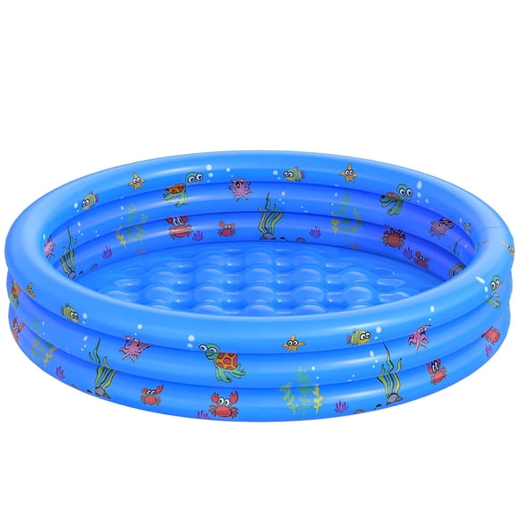 Piscina inflable para bebés VIVI MAO Garden redonda 122 cm