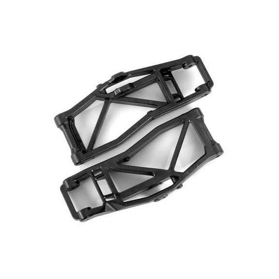 Suspension arms, lower, black (left and right, front or rear) (2) (for use with #8995 WideMaxx™ suspension kit)