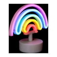 EZIlluminations Battery Operated Multicolor LED NeonStyle Rainbow