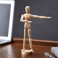 thumbnail image 1 of Sketch Man Model,Detachable Wooden Jointed Doll Art Man Model Wooden Action Figure Exquisite Design, 1 of 12