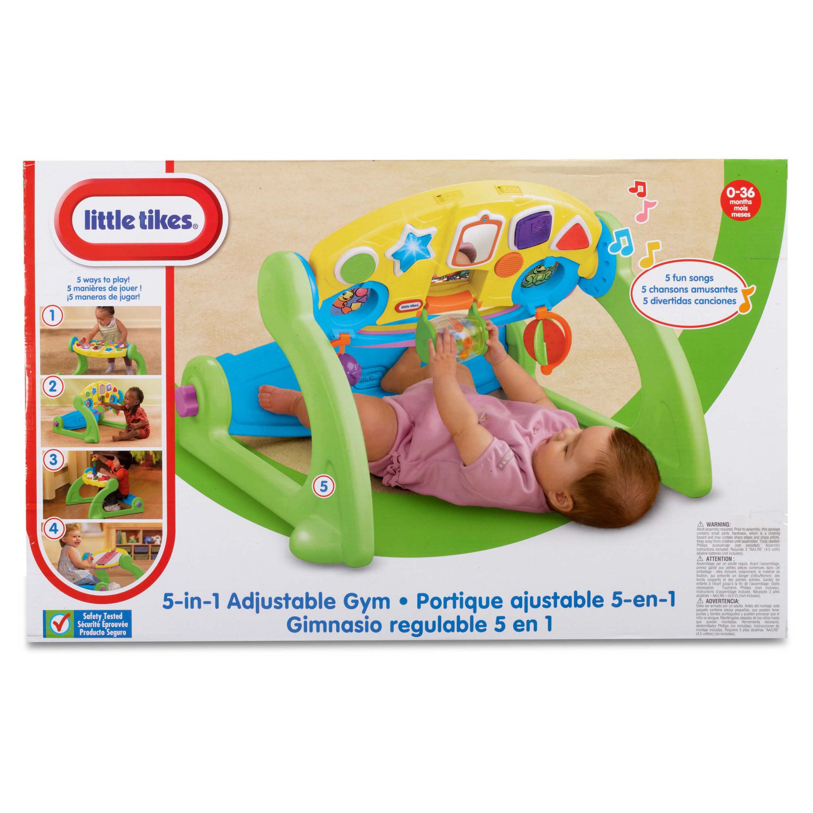 Little Tikes 5-In-1 Adjustable Gym - image 5 of 5