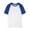 Blue, variant on Rggeeun Men'S T-Shirts Color Block Short Sleeve Crew Neck Loose Fit Soft Breathable for Summer Outdoor Play Basic Tee,Red,S