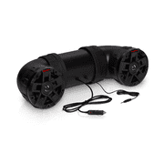 BOSS Audio Systems ATV6.5B ATV Speaker System, 6.5 Inch Bluetooth Marine Speakers with Built-In 450W Amplifier, IPX5 Weatherproof