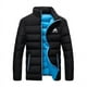 thumbnail image 3 of 2024 Otoño Invierno nueva alta calidad de los hombres casual simplicidad moda rompevientos chaqueta cálida cuello alto abrigo delgado con cremallera, 3 of 5