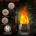 thumbnail image 5 of LED Simulated Flames Light - Safe, Energy-Saving Fake Fire Lamp for Cozy Living Room, Halloween Party, Bedroom, and Holiday Decoration, 5 of 5