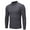 Dark Gray, variant on Snorda Men's Standard Slim-fit Long-Sleeve T-Shirt - Solid Color Casual Comfortable Elastic Slim Mid-Collar Mens Long Sleeve T Shirts
