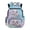 Cute Floral Sloth Print, variant on Chririnla Vivid Flame Print Breathable Backpack with Padded Straps Multiple Compartments School Bags, Multi-Pockets 17 Inch School Backpack for Elementary School Camping