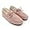 Pink, variant on Icosilify Cosy Winter Moccasins House Slippers For Women: Warm Fur Fuzzy Indoor & Outdoor Walking Womens & Ladies Shoes