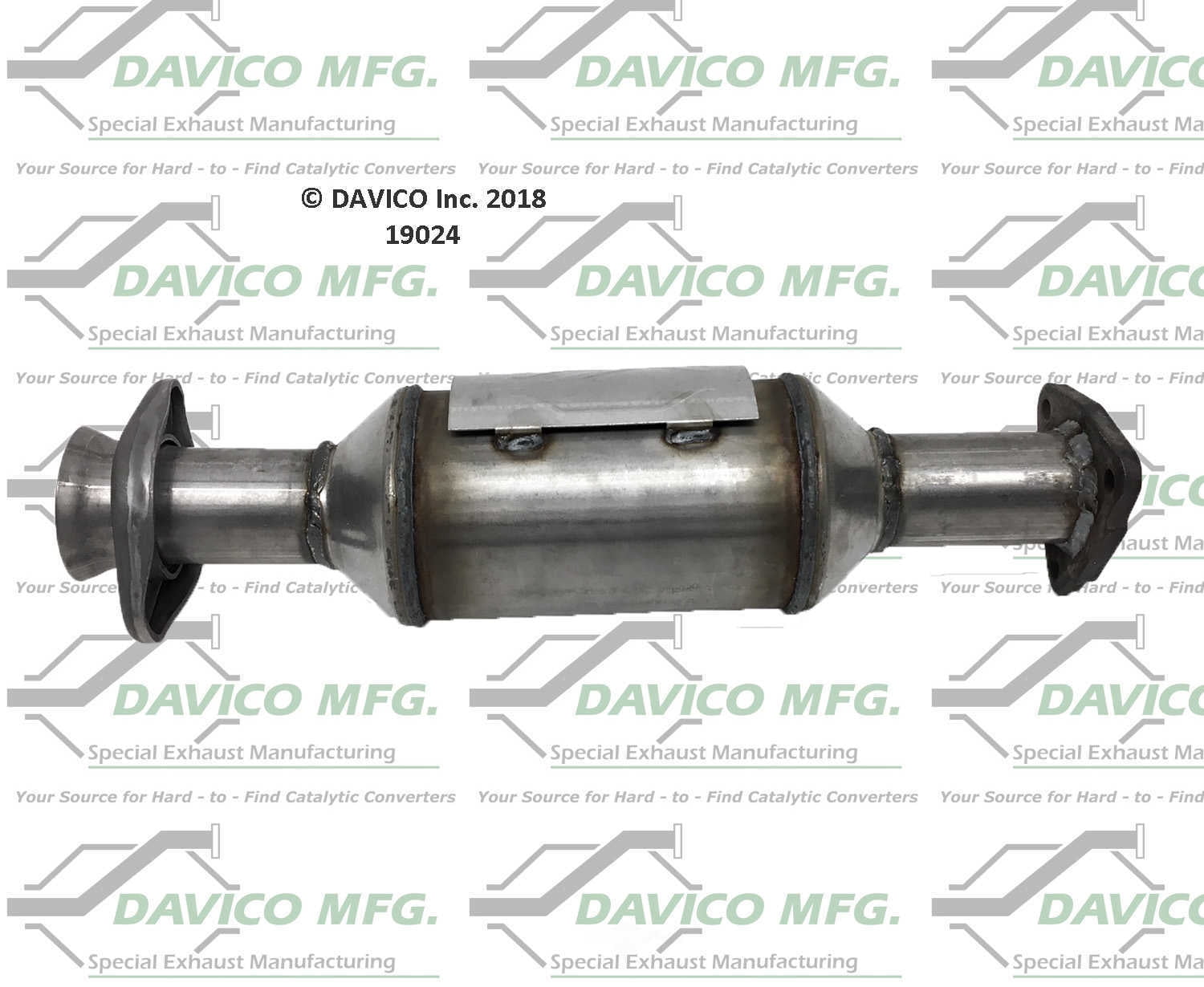 Davico Mfg 49024 Dealer Alternative Direct-Fit Catalytic Converter