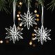 thumbnail image 1 of CAIROYAR Decoración de árbol de Navidad de cristal acrílico copo de nieve alce carámbano Festival de invierno 2025 Productos Fiesta Vestido de año nuevo, 1 of 7