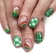 thumbnail image 5 of Uñas postizas (24 unidades) para el Día de San Patricio. Uñas postizas, adhesivos para uñas, adhesivos de larga duración para uñas completas., 5 of 8