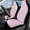 Pink Leopard, variant on Garronmavis Cherry Blossoms Front Cushion Fuzzy Car Seat Covers 2pcs Universal Vehicle Bucket Seats Cover Auto Interior Accessories