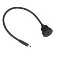 thumbnail image 1 of Cable De Montaje Empotrado Para Coche, Adaptador De Montaje Empotrado Macho A Hembra De Rosca De 13/16 Pulgadas Multifuncional Para Automoción, 1 of 7