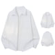 thumbnail image 3 of Mens Camisas de Manga Larga Casual Color Sólido Botón Abajo Camisa Chaqueta con Bolsillo, Blusa de Cuello de Giro para el Uso Diario, 3 of 5