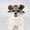 Green, variant on QXFBJOQH Dog Sun Hat UPF 50+ UV Protection, Adjustable Baseball Cap with Ear Holes, Outdoor Safari Sunshade Cap for Teddy Rabbit
