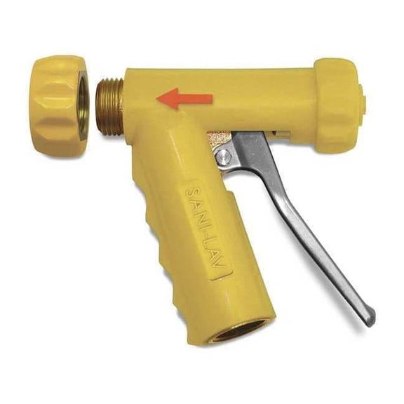 Sani-Lav Spray Nozzle,4-39/64 in. L,Brass,150 psi N1TY