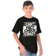 thumbnail image 5 of Can't Fact Check Crazy Funny Insult Crewneck T Shirts Boy Girl Teen Brisco Brands S, 5 of 6