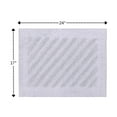 thumbnail image 2 of Shooting Star 220 GSF Reversible Bath Rug 17 x 24 - White, 2 of 4