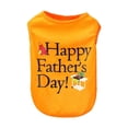 thumbnail image 1 of Dog Shirt for Small Dogs Sayings Design Happy Father's Day, 1 of 7