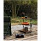 thumbnail image 3 of Mesa de Camping Plegable Portátil, con Niveles de Roble, Ligera, Fácil de Transportar, Ideal para Picnics Al Aire Libre, Barbacoas y Camping., 3 of 5