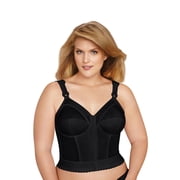 Exquisite Form 5107530 Fully® Slimming Wireless Back & Posture Support Longline Bra with Front Closure