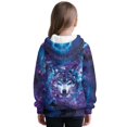 thumbnail image 3 of Pzuqiu Wolf Hoodies for Teen Girls Size 4-5 Practical Warm Children's Long Sleeve Sweatshirt Fashion Stretchy Kid's Pullover Hoodie Sweatshirt Comfortable for Daily Wear, 3 of 7