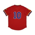 thumbnail image 3 of Men's Rings & Crwns #10 Red Vargas Campeones Mesh Replica V-Neck Jersey, 3 of 3