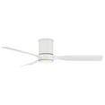 thumbnail image 6 of Casa Vieja 56" Keel Indoor Outdoor Ceiling Fan 3 Blade LED Light Remote Control Matte White Finish Bedroom Hugger Damp Rated, 6 of 11