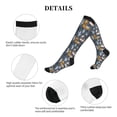 thumbnail image 5 of Picia Llama and Cactus Printed Sports Compression Socks - 15-20mmHg Graduated Compression, High-Performance Soft and Breathable Socks for Men and Women, 5 of 5