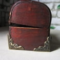 thumbnail image 3 of HEVIRGO 4Pcs 25mm Antique Triangulaire Support d'Angle Quincaillerie Housse de Protection pour Bagages, 3 of 10