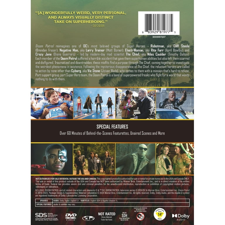 Doom Patrol: The Complete Series (DVD) - Walmart.com