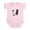 Petal Pink, variant on CafePress - Salt & Pepper Body Suit - Baby Light Bodysuit, Size Newborn - 24 Months